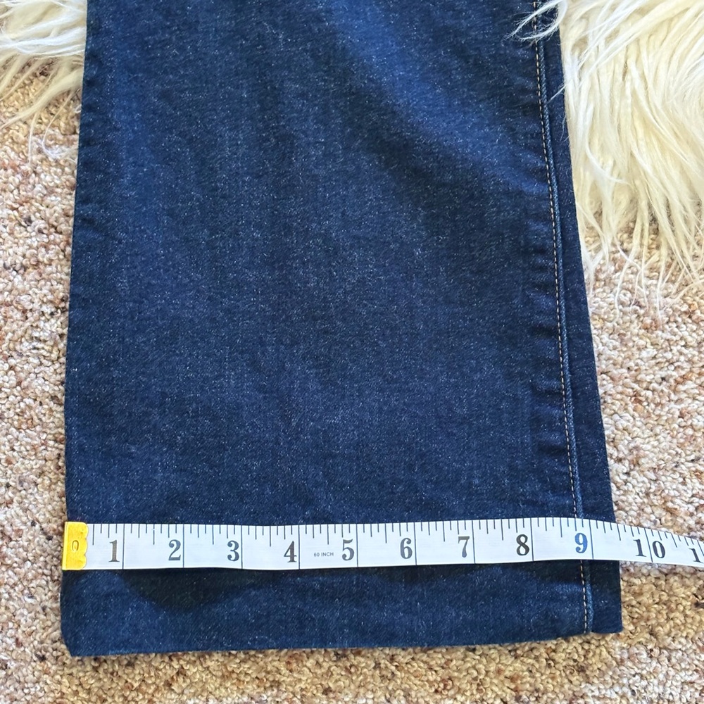 Gap 70s Dark Denim Flare High Rise Jeans Size 29/8 - Picture 10 of 11